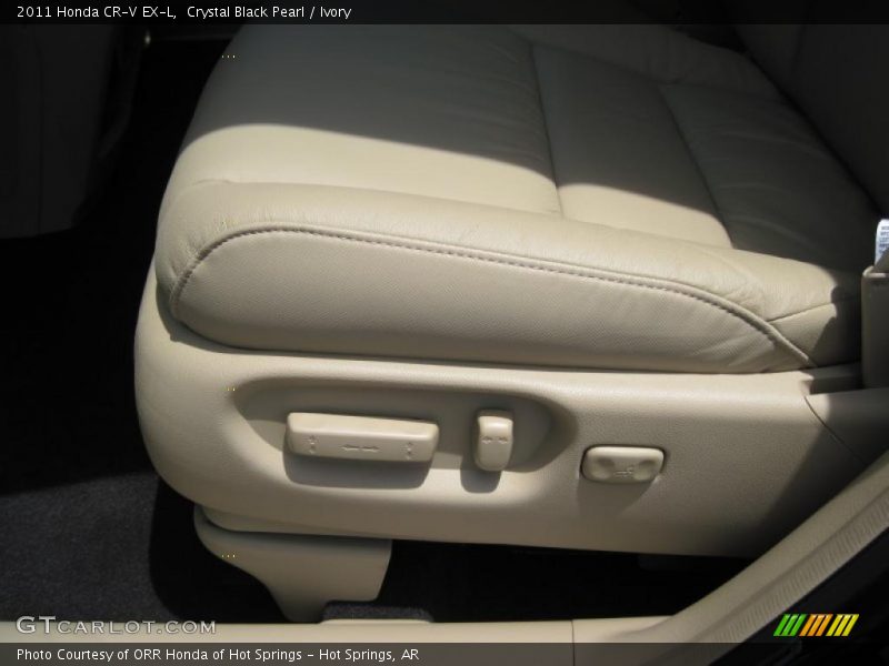 Crystal Black Pearl / Ivory 2011 Honda CR-V EX-L