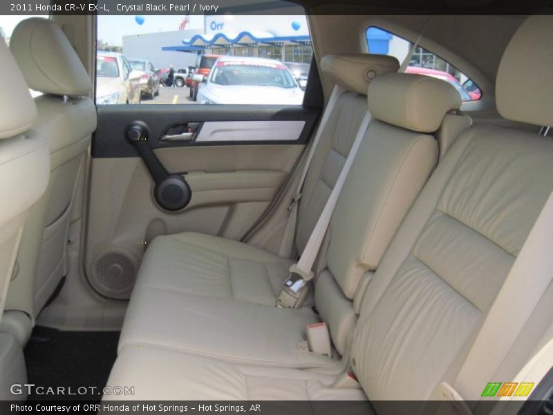 Crystal Black Pearl / Ivory 2011 Honda CR-V EX-L