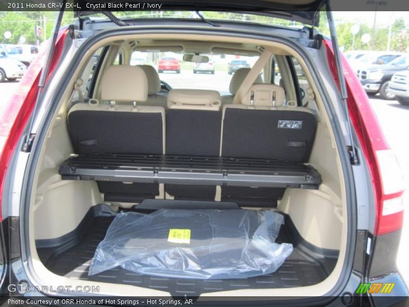 Crystal Black Pearl / Ivory 2011 Honda CR-V EX-L