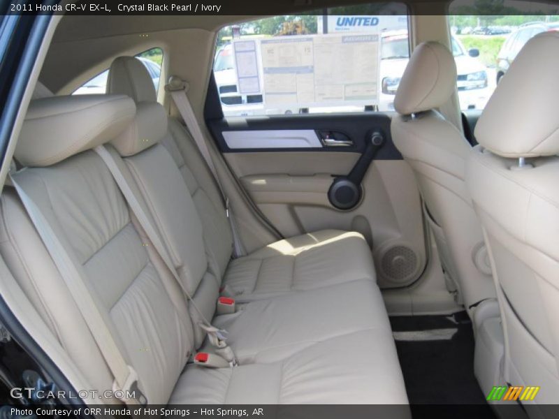 Crystal Black Pearl / Ivory 2011 Honda CR-V EX-L