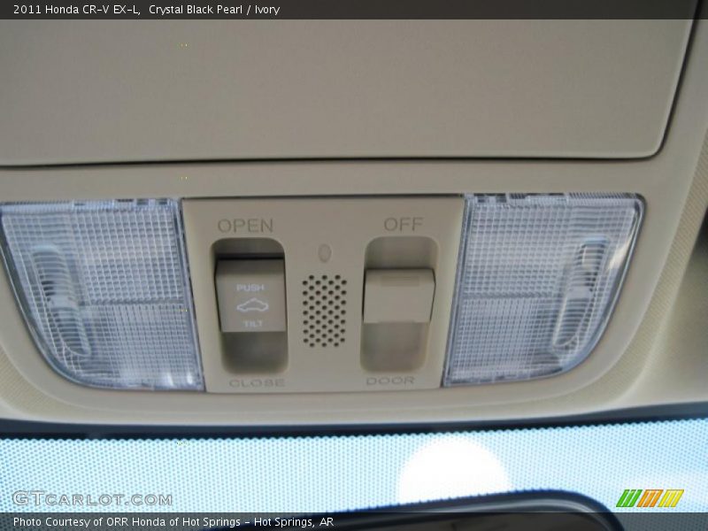 Crystal Black Pearl / Ivory 2011 Honda CR-V EX-L