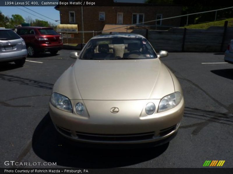 Cashmere Beige Metallic / Beige 1994 Lexus SC 400