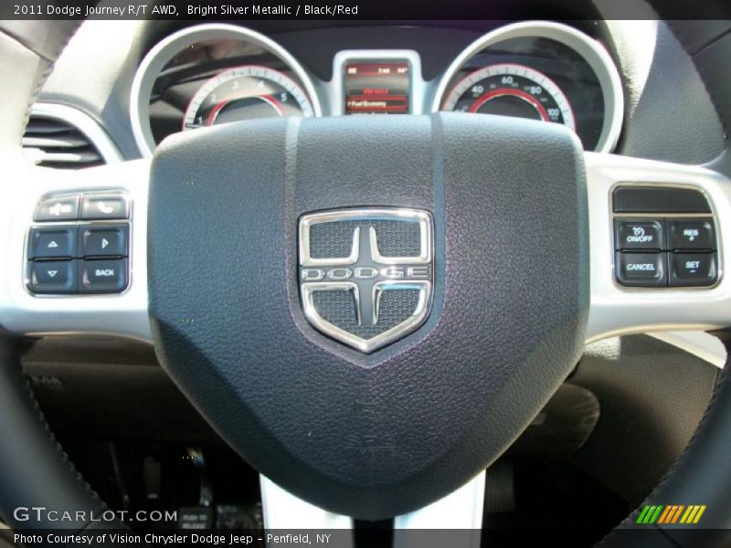 Controls of 2011 Journey R/T AWD