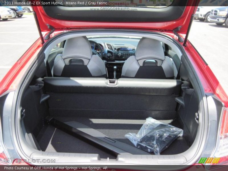  2011 CR-Z EX Sport Hybrid Trunk