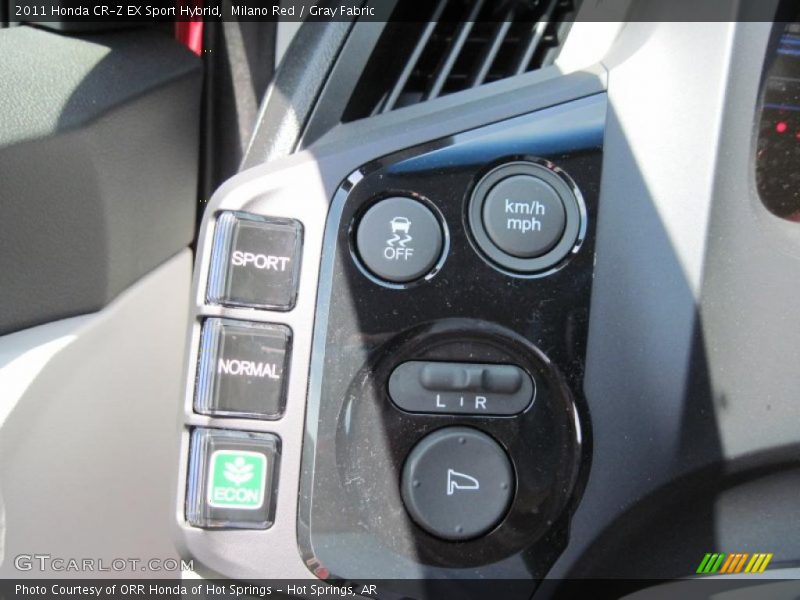 Controls of 2011 CR-Z EX Sport Hybrid