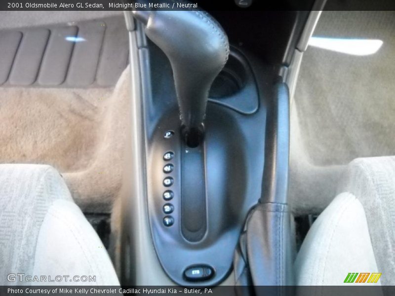  2001 Alero GL Sedan 4 Speed Automatic Shifter