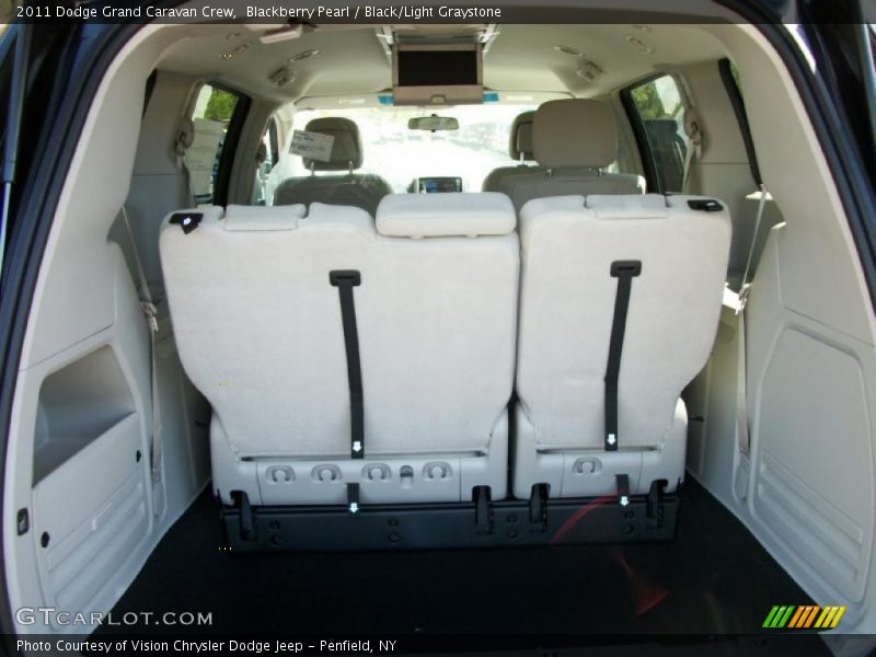 Blackberry Pearl / Black/Light Graystone 2011 Dodge Grand Caravan Crew
