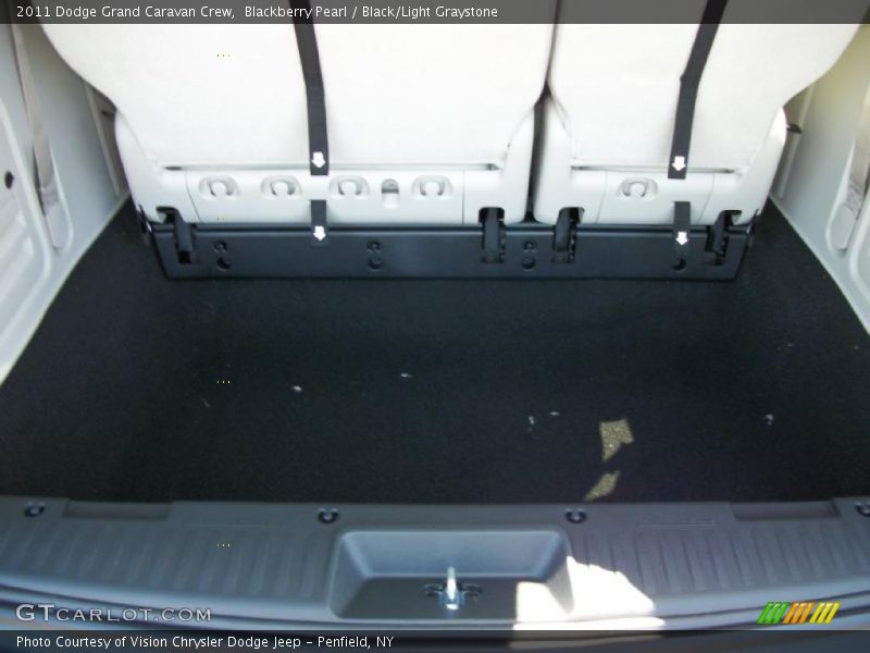 Blackberry Pearl / Black/Light Graystone 2011 Dodge Grand Caravan Crew