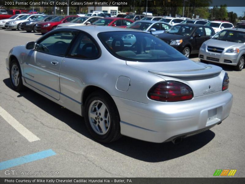 Galaxy Silver Metallic / Graphite 2001 Pontiac Grand Prix GT Coupe