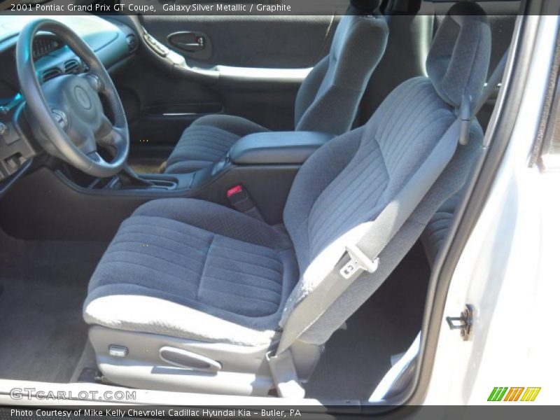 Galaxy Silver Metallic / Graphite 2001 Pontiac Grand Prix GT Coupe