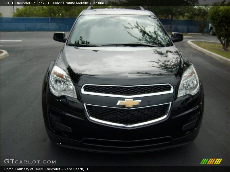Black Granite Metallic / Jet Black 2011 Chevrolet Equinox LT