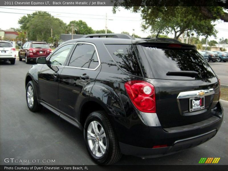 Black Granite Metallic / Jet Black 2011 Chevrolet Equinox LT