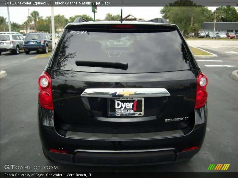 Black Granite Metallic / Jet Black 2011 Chevrolet Equinox LT