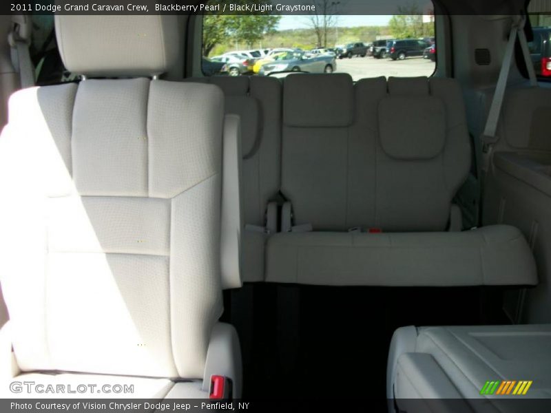 Blackberry Pearl / Black/Light Graystone 2011 Dodge Grand Caravan Crew
