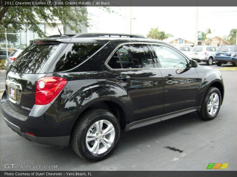 Black Granite Metallic / Jet Black 2011 Chevrolet Equinox LT