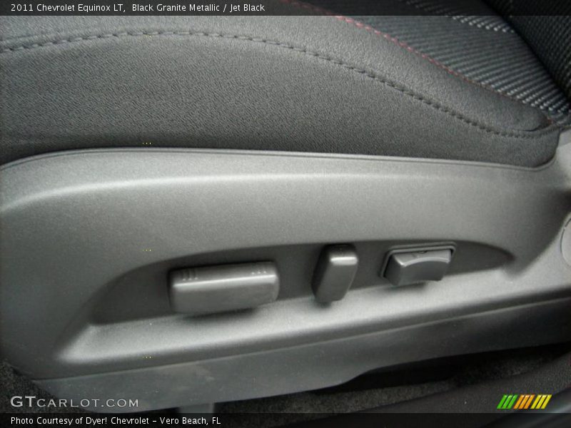 Black Granite Metallic / Jet Black 2011 Chevrolet Equinox LT