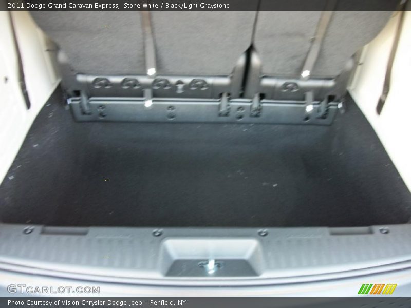 Stone White / Black/Light Graystone 2011 Dodge Grand Caravan Express