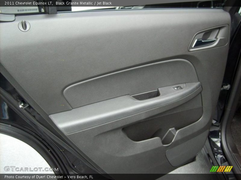 Black Granite Metallic / Jet Black 2011 Chevrolet Equinox LT