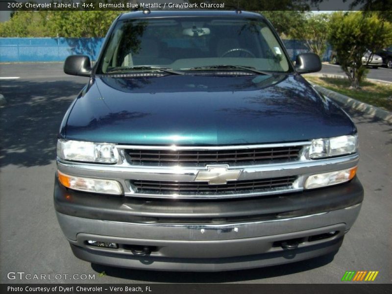 Bermuda Blue Metallic / Gray/Dark Charcoal 2005 Chevrolet Tahoe LT 4x4