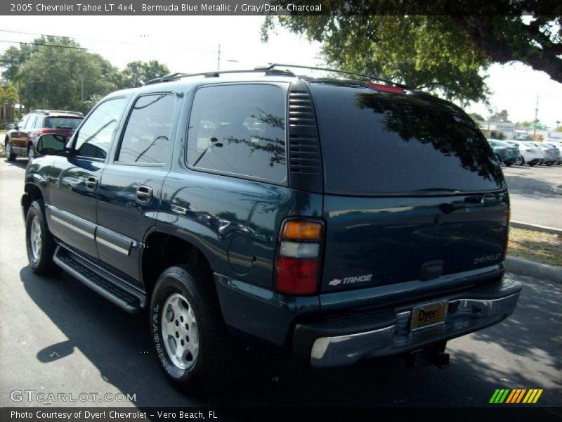 Bermuda Blue Metallic / Gray/Dark Charcoal 2005 Chevrolet Tahoe LT 4x4