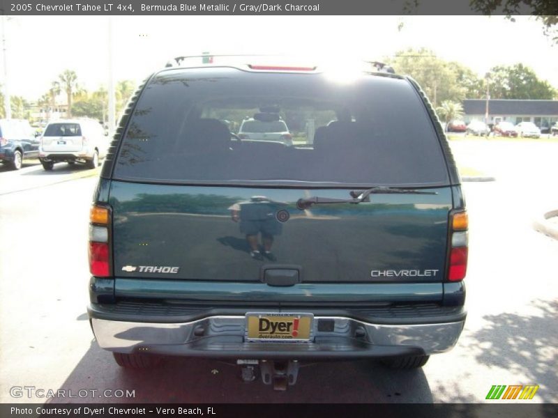 Bermuda Blue Metallic / Gray/Dark Charcoal 2005 Chevrolet Tahoe LT 4x4