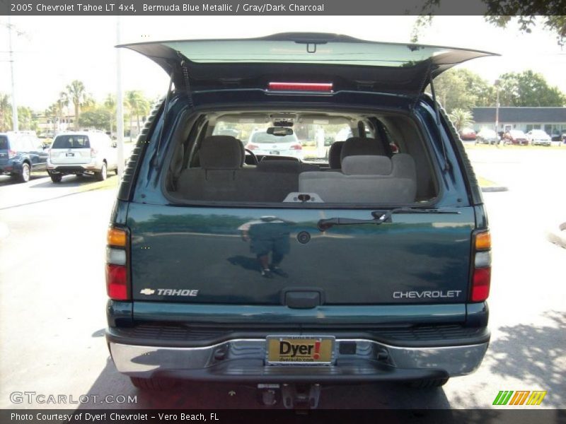 Bermuda Blue Metallic / Gray/Dark Charcoal 2005 Chevrolet Tahoe LT 4x4