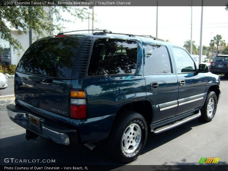 Bermuda Blue Metallic / Gray/Dark Charcoal 2005 Chevrolet Tahoe LT 4x4