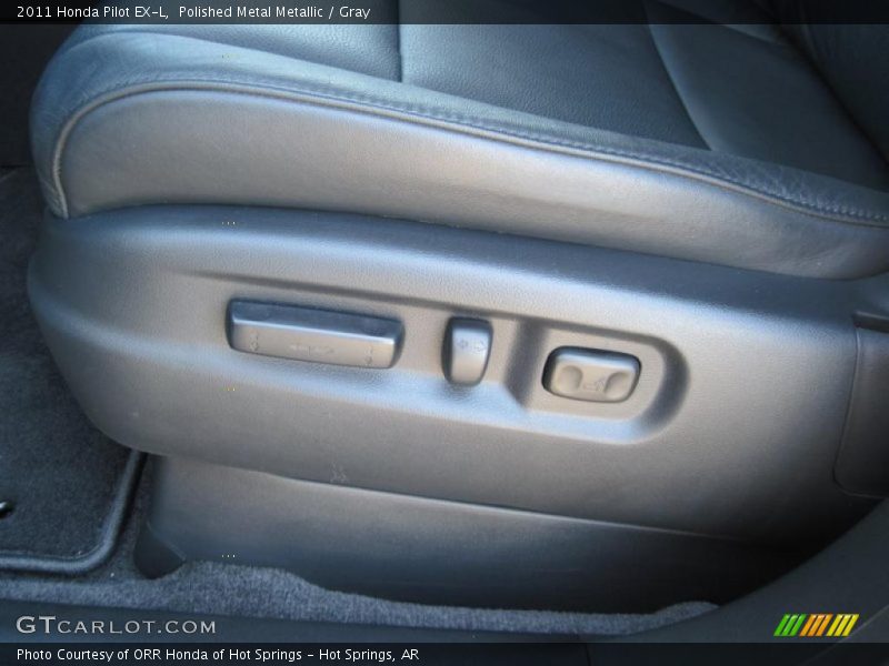 Polished Metal Metallic / Gray 2011 Honda Pilot EX-L
