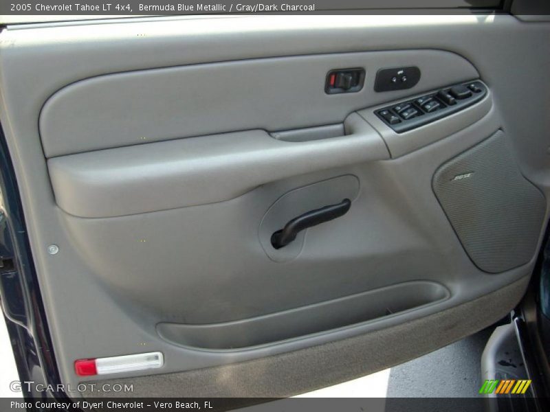 Bermuda Blue Metallic / Gray/Dark Charcoal 2005 Chevrolet Tahoe LT 4x4