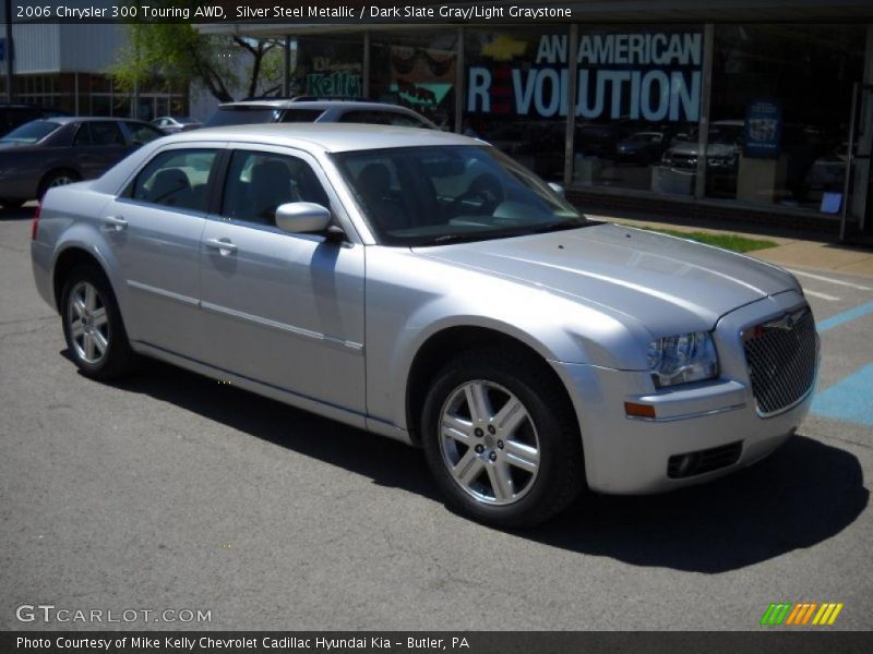 Silver Steel Metallic / Dark Slate Gray/Light Graystone 2006 Chrysler 300 Touring AWD