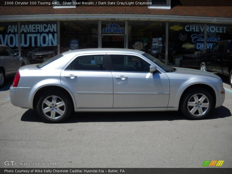 Silver Steel Metallic / Dark Slate Gray/Light Graystone 2006 Chrysler 300 Touring AWD