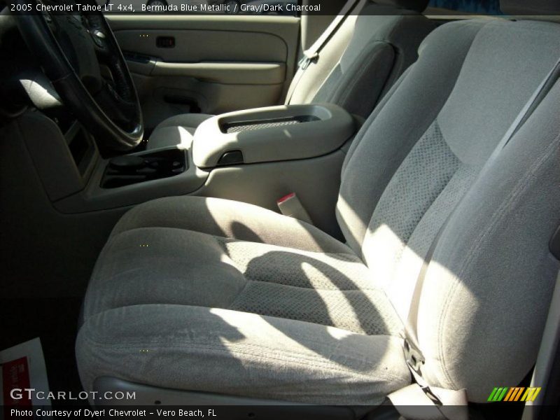 Bermuda Blue Metallic / Gray/Dark Charcoal 2005 Chevrolet Tahoe LT 4x4