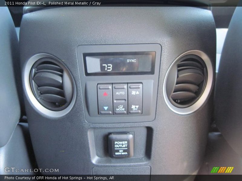 Polished Metal Metallic / Gray 2011 Honda Pilot EX-L