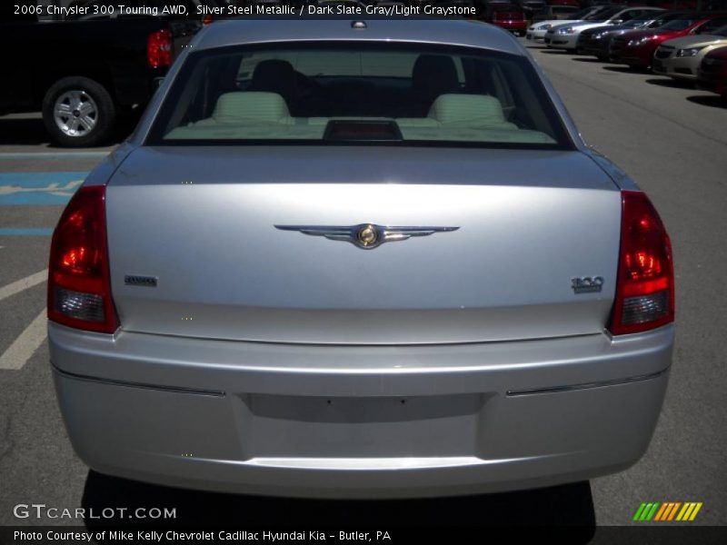 Silver Steel Metallic / Dark Slate Gray/Light Graystone 2006 Chrysler 300 Touring AWD