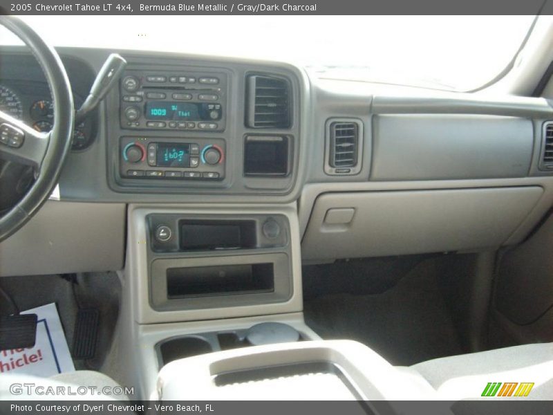 Bermuda Blue Metallic / Gray/Dark Charcoal 2005 Chevrolet Tahoe LT 4x4