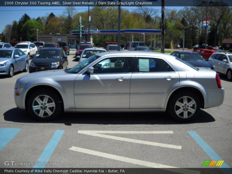 Silver Steel Metallic / Dark Slate Gray/Light Graystone 2006 Chrysler 300 Touring AWD