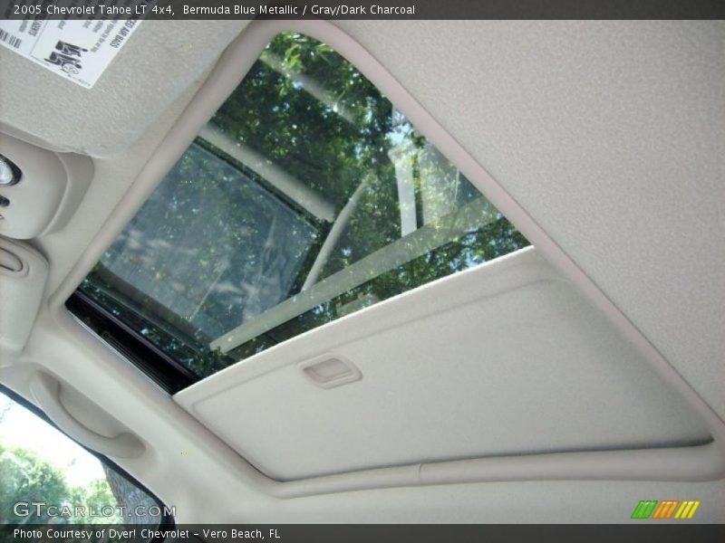 Bermuda Blue Metallic / Gray/Dark Charcoal 2005 Chevrolet Tahoe LT 4x4