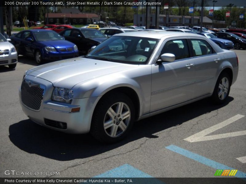 Silver Steel Metallic / Dark Slate Gray/Light Graystone 2006 Chrysler 300 Touring AWD