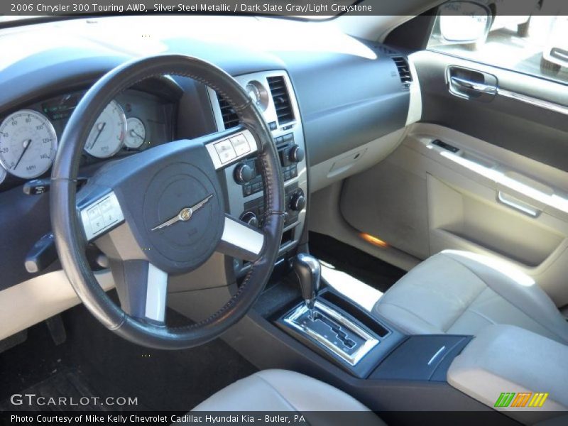 Silver Steel Metallic / Dark Slate Gray/Light Graystone 2006 Chrysler 300 Touring AWD