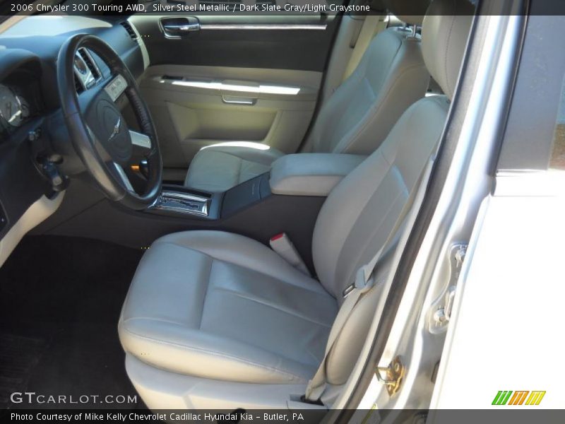 Silver Steel Metallic / Dark Slate Gray/Light Graystone 2006 Chrysler 300 Touring AWD