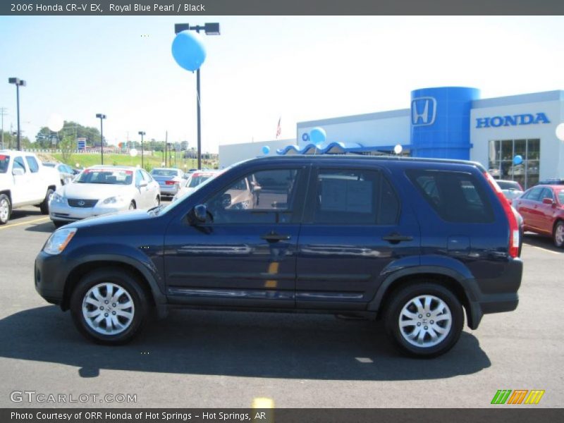 Royal Blue Pearl / Black 2006 Honda CR-V EX
