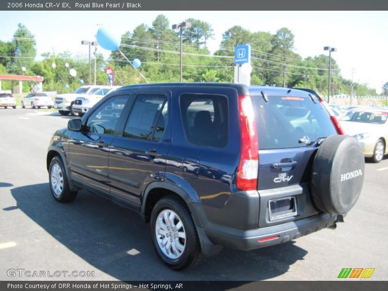 Royal Blue Pearl / Black 2006 Honda CR-V EX