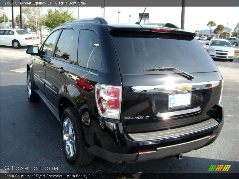 Black / Light Gray 2007 Chevrolet Equinox LT