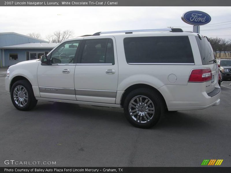 White Chocolate Tri-Coat / Camel 2007 Lincoln Navigator L Luxury