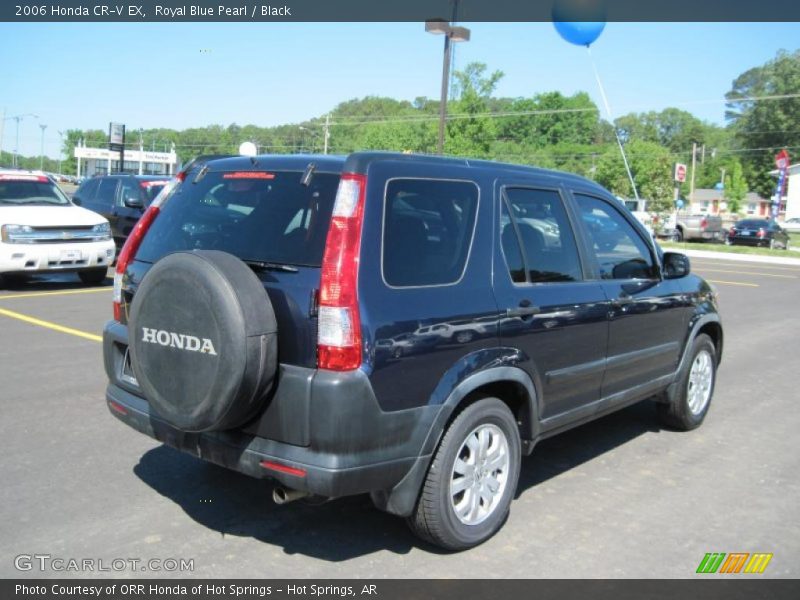 Royal Blue Pearl / Black 2006 Honda CR-V EX