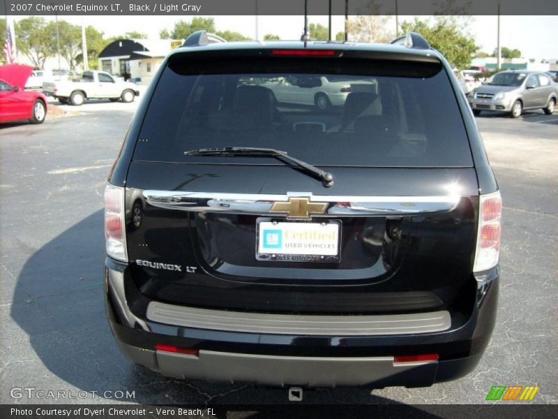 Black / Light Gray 2007 Chevrolet Equinox LT