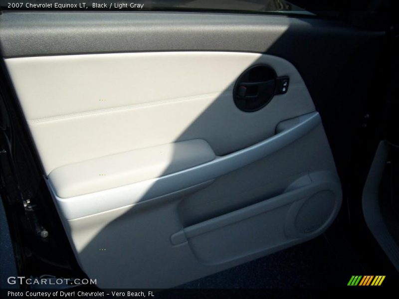 Black / Light Gray 2007 Chevrolet Equinox LT