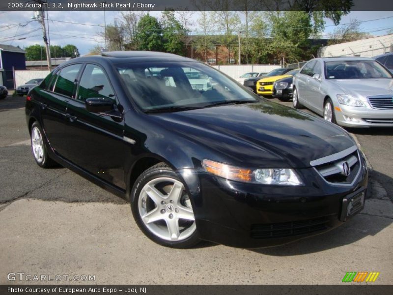 Nighthawk Black Pearl / Ebony 2006 Acura TL 3.2