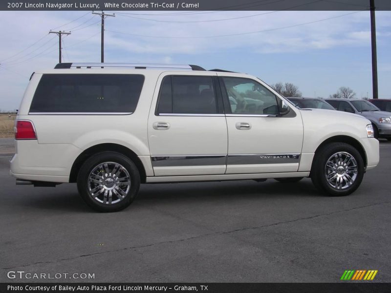 White Chocolate Tri-Coat / Camel 2007 Lincoln Navigator L Luxury