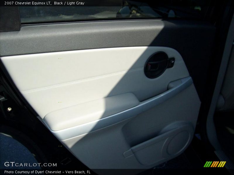 Black / Light Gray 2007 Chevrolet Equinox LT